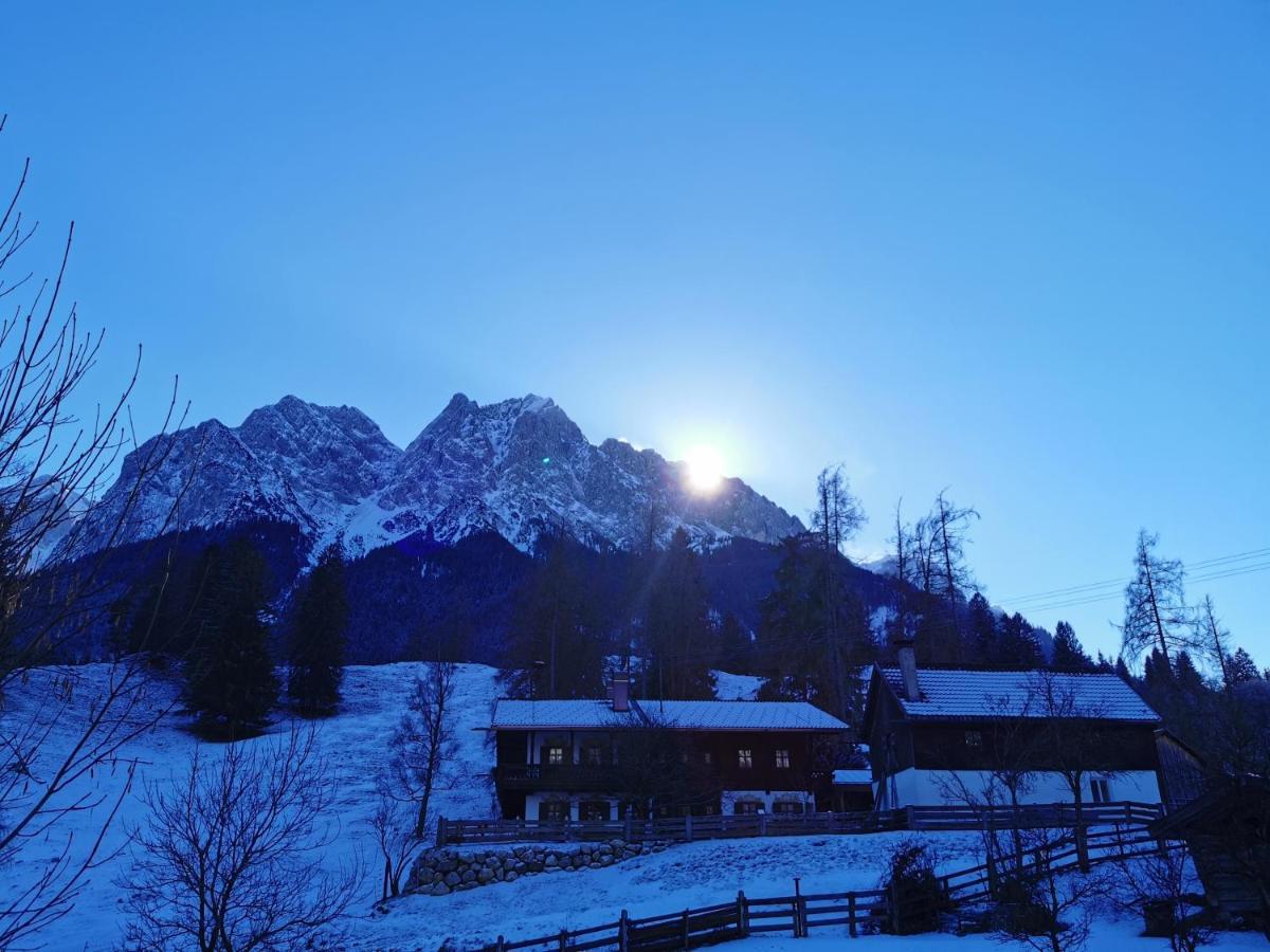 Hotel Garni Post Grainau Kültér fotó