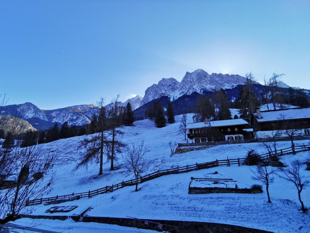 Hotel Garni Post Grainau Kültér fotó