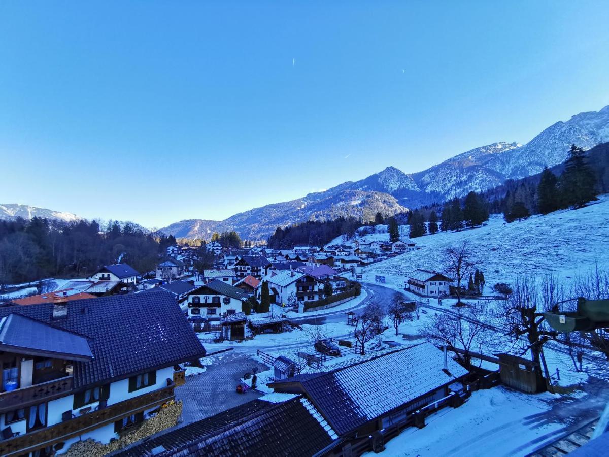 Hotel Garni Post Grainau Kültér fotó